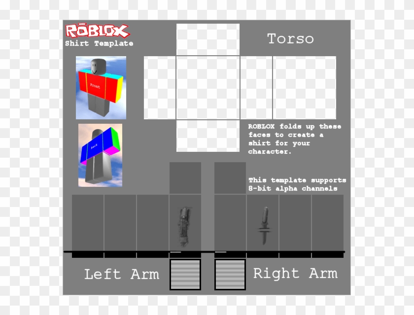 How to make clothes on roblox paintnet